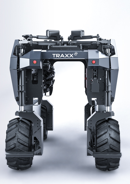 La gamme TRAXX a été présenté au salon SITEVI et FIRA en 2021. Un second modèle présente la fonction pulvérisation de haute précision.